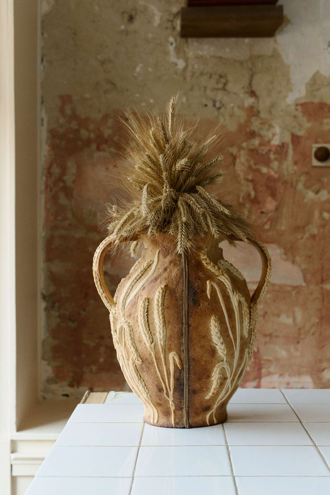 T65 wheat Vase