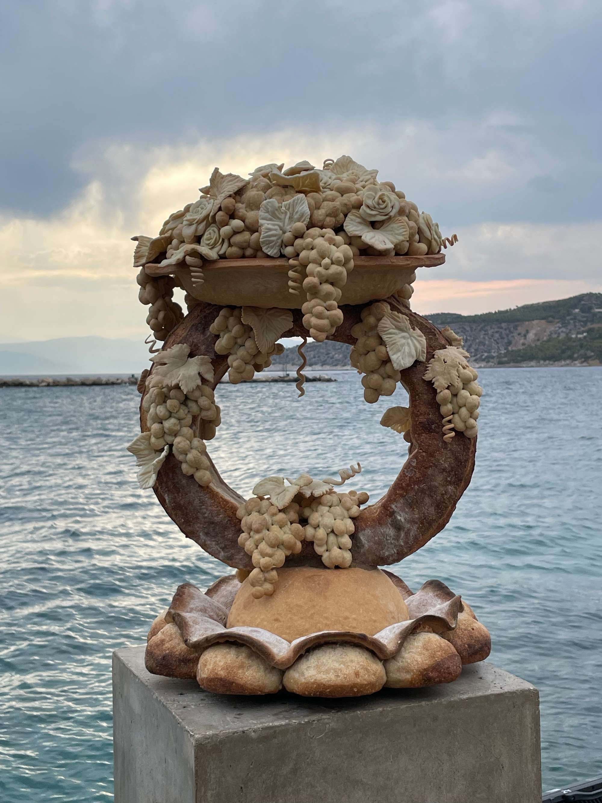 sculpture en pain